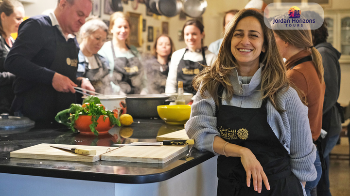 Corso di cucina al "Beit Sitti" ad Amman